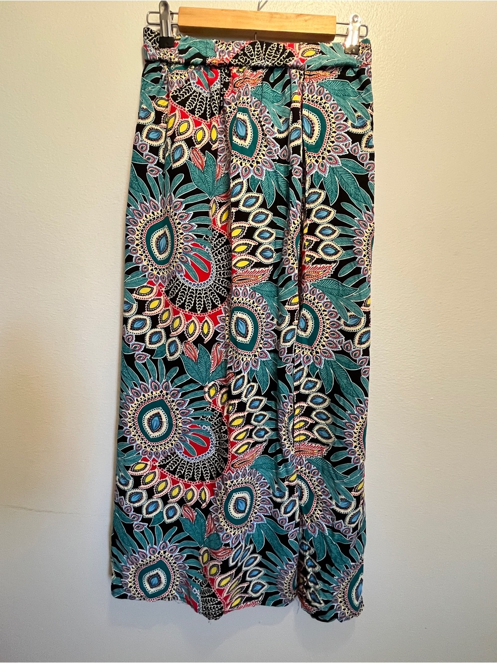 Multicolor Floral Maxi Skirt - Women With Shorts XL